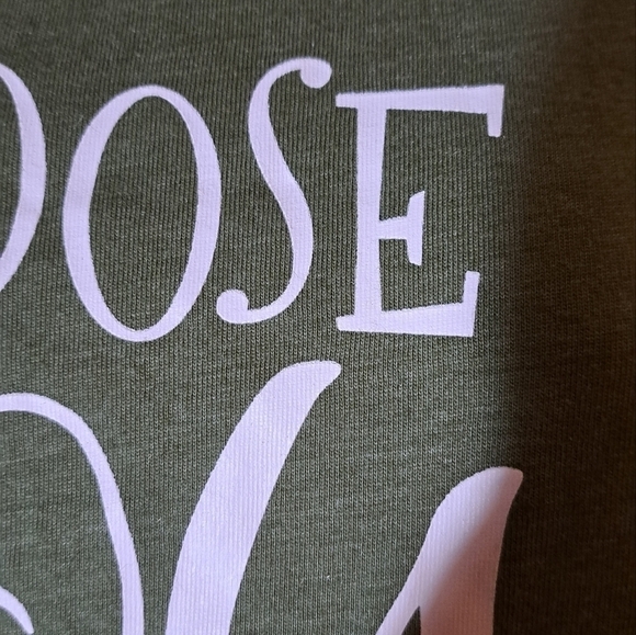 Positive tees graphic T-Shirt size Large 5/$25 - Picture 3 of 7